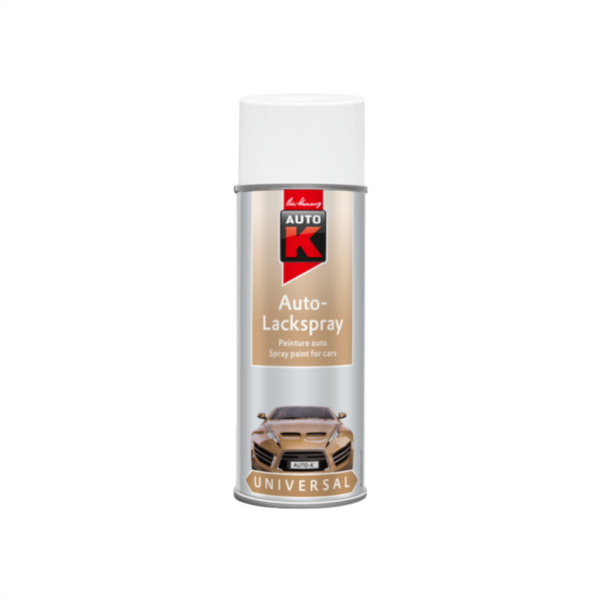AUTO-K FARBA BIELA MATNÁ, sprej 400ml