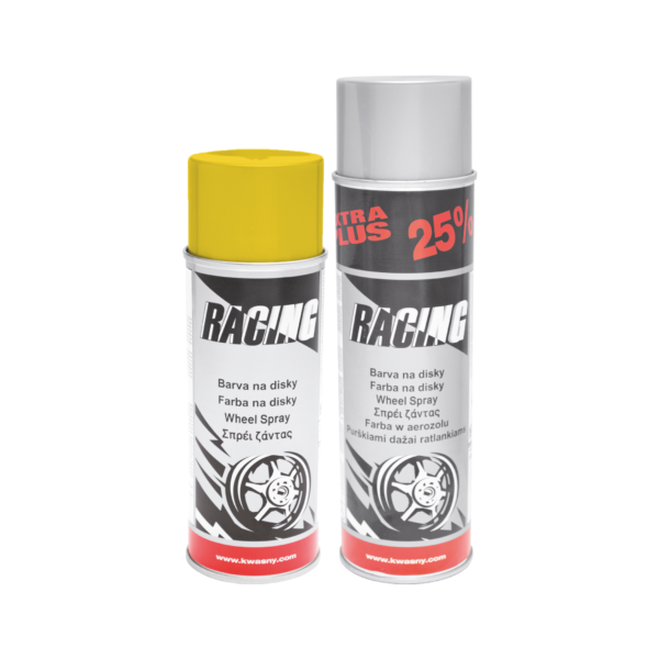 RACING FARBA NA DISKY, sprej 400 - 500 ml